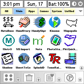 My "Main" Apps screen, using MegaLauncher.